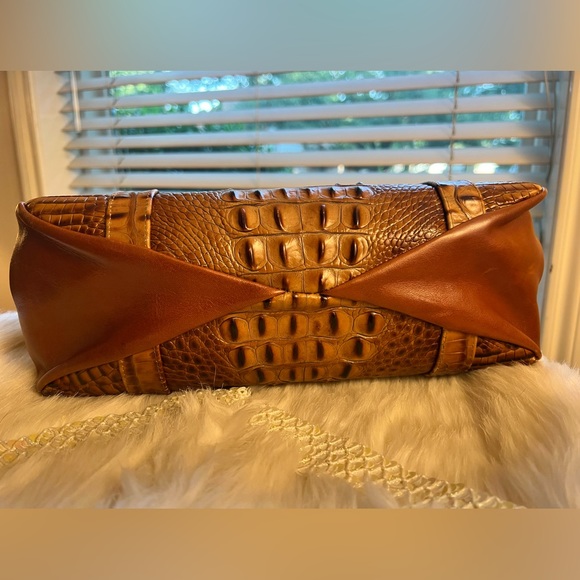Jo Ann Page Short Kachi Cognac Hornback Lizard & Chicas Cow, Full-grain Leather - Picture 7 of 14